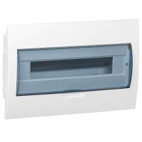 Бокс 18мод встраиваемый белый прозрачная дверь IP41 ЩРВ-П IEK 