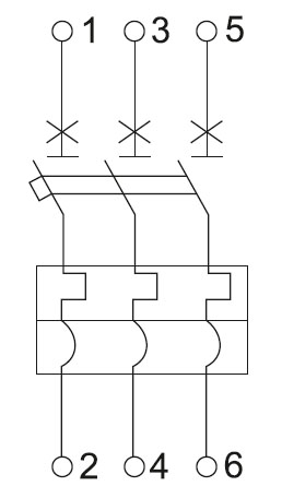 Автомат 3Р 50А 15кА ВА44-33 IEK