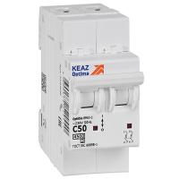 Автомат 2Р 50А C 4,5кА ВМ63 КЭАЗ OptiDin