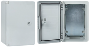 Корпус ЩМПп 400*300*165мм IP65 пластик серый PlexUp 
