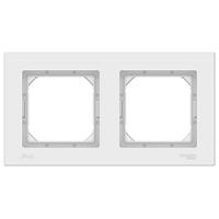 Атлас белый рамка 2-ая универсально IP44