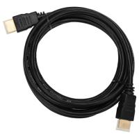 Кабель HDMI-HDMI 3м черный стандарт 1.4 Gold