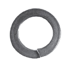 Шайба М6 гровер цинк 12шт