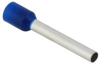 Наконечник-гильза 2,5-18 изолированный синий НШВИ IEK 20шт