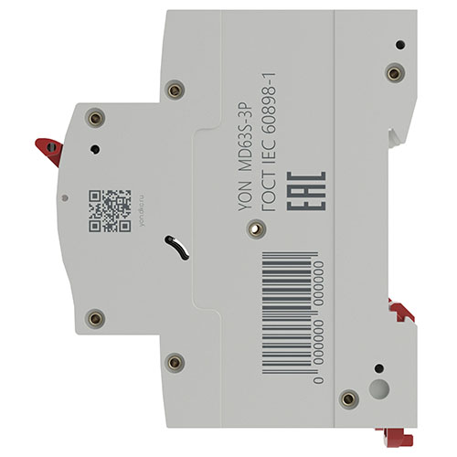 Автомат 3Р 6А C 4,5кА MD63S DKC YON max 