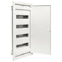 Бокс 48мод встраиваемый белый белая дверь IP40 Nova EKF металл. дверь