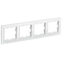Брайт белый рамка 4-ая универсально 