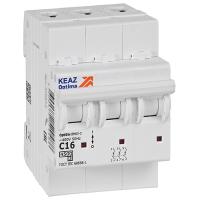 Автомат 3Р 16А C 4,5кА ВМ63 КЭАЗ OptiDin