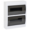 Бокс 24мод навесной белый чёрная дверь IP41 ЩРН-П EKF 