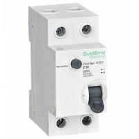 Дифавтомат 2Р 16А C тип AC 30мА 4,5кА City9 2мод Systeme Electric