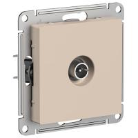 Атлас песочный розетка TV антенна коннектор скрытая 1-ая 