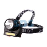 Фонарь головной 1СВД 3Вт 150лм аккумулятор IP44 Rexant 