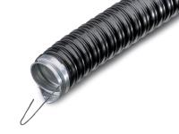 Металлорукав 20мм ПВХнг-LS IP65 РЗ-ЦП нг-LS с протяжкой Fortisflex 50м