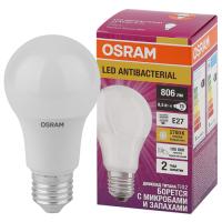 Лампа свд 220В Е27 8,5Вт 2700К 806лм стандарт A60 матовая Osram АБ
