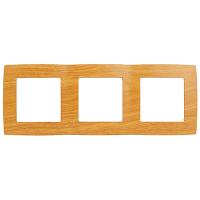 ЭРА12 ольха рамка 3-ая универсально 