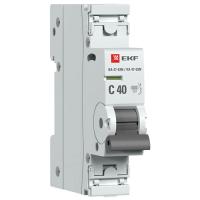 Автомат 1Р 40А C 6кА ВА47-63N EKF PROxima 