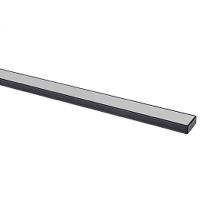 Профиль накладной черный анодированный. 15*6*1000мм TDM крепеж 2шт+заглушки 2шт