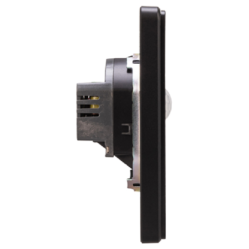 Миле Раунд подсветка с/у черный KRANZ