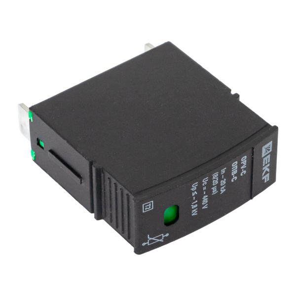 Ограничитель перенапряжения Сменный модуль к ОПВ 1Р 20/20кА 440В EKF