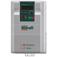 Преобразователь частоты 3,7-5,5кВт 3ф 380В DEKV060 DEKraft с торм. модулем