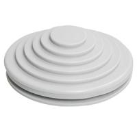 Сальник гофрированный 20мм отв22мм серый IP54 IEK 