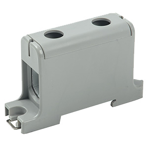 Зажим клеммный DIN-рейка 95мм2 245А серый IEK 