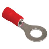 Наконечник кольцо 0,5-1,5мм2 5мм изолированный красный НКИ IEK 100шт