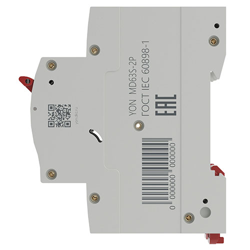 Автомат 2Р 6А C 4,5кА MD63S DKC YON max 