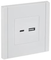 Фортепиано белый механизм USB A+C скрытая 2-ая 