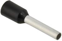 Наконечник-гильза 1,5-10 изолированный черный НШВИ IEK 20шт