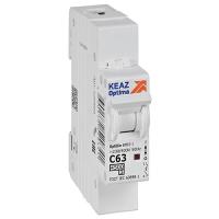 Автомат 1Р 63А C 4,5кА ВМ63 КЭАЗ OptiDin