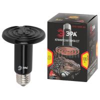 Термоизлучатель ИК Е27 100Вт ЭРА керамическая для рептилий и др.животных