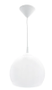 Светильник подвесной (люстра) 1*60Вт E27 белый матовый 