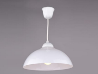 Светильник подвесной (люстра) 1*60Вт E27 белый 