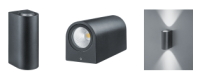 Светильник настенный свд 10Вт 4000К 570лм IP54 черный металл