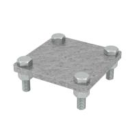 Соединитель полоса-полоса 80*70мм DKC