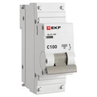 Автомат 1Р 100А C 10кА ВА47-100 EKF PROxima 