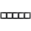 ЭРА12 антрацит рамка 5-ая универсально 