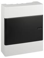 Бокс 24мод навесной белый чёрная дверь IP41 Trend ЭРА