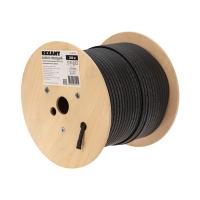 Провод нагревательный 24Вт/м саморег обогрев труб 65°С Rexant SRL24-2CR экранир,