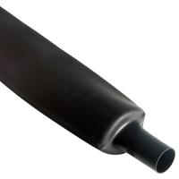 Трубка ТУТ 60/30мм черный 1м (2:1)