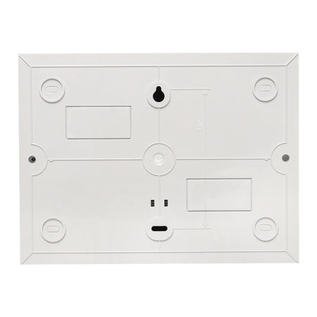 Бокс 12мод навесной белый черная прозрачная дверь IP41 SlimBox EKF