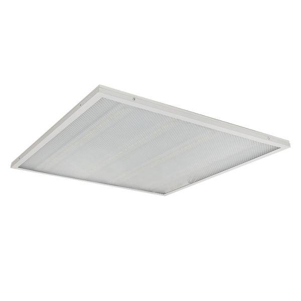 Светильник ДВО/ДПО 4000К призма 36Вт 3600лм 595*595*19мм белый  EKF