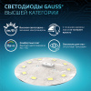 Лампа свеча свд Е14 9,5Вт 6500К 950лм B35 матовая Gauss Black