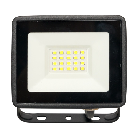 Прожектор свд 20Вт 6500К 1600лм черный IP65 110° Luma EKF FLL-3002
