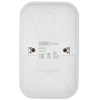 Глори белый розетка открытая 2-мест заземление IP20 