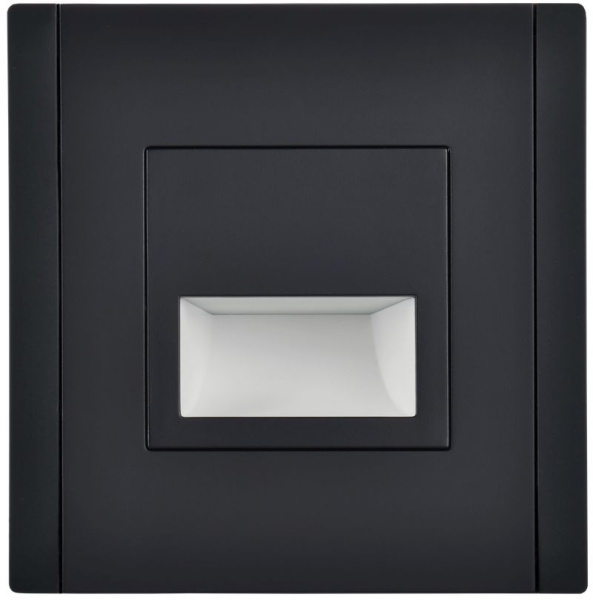 Фортепиано Подсветка LED встраиваемая черная IEK