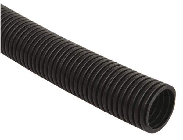 Труба гофра 16мм ПНД легкая черный PlexUp 5м