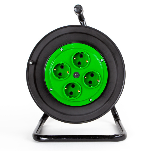Катушка пластиковая 4-мест с заземлением